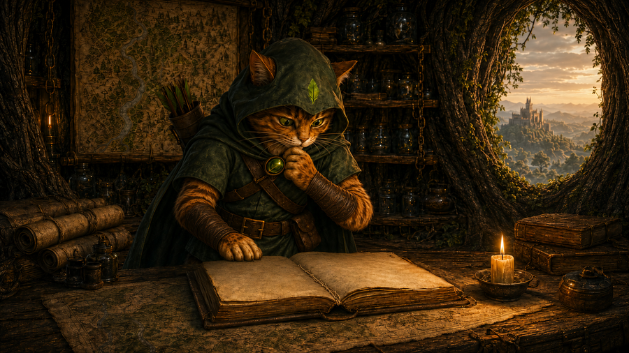 Robin Puss studies the journal and realizes the intruder knew exactly what to take.